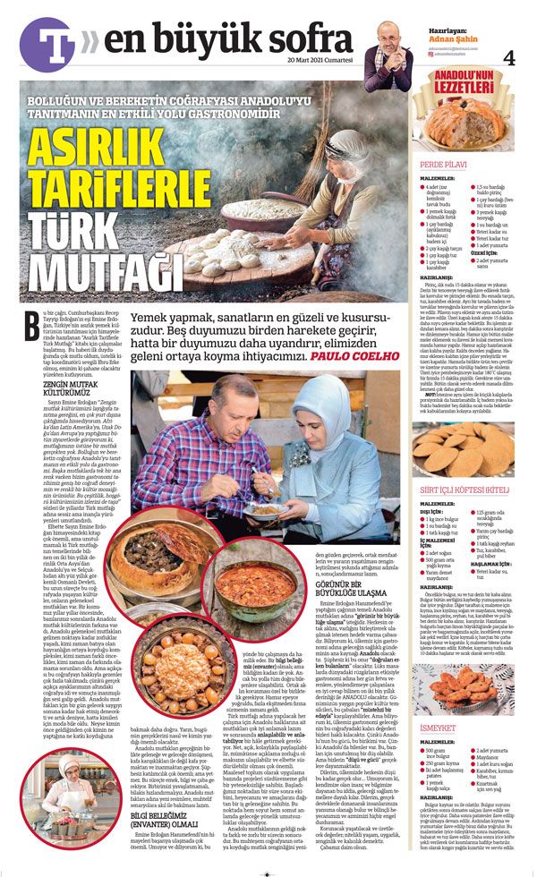 Asırlık tariflerle Türk mutfağı