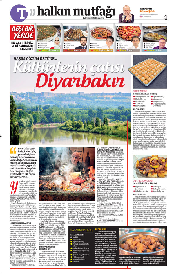 Kültürlerin çatısı  Diyarbakır