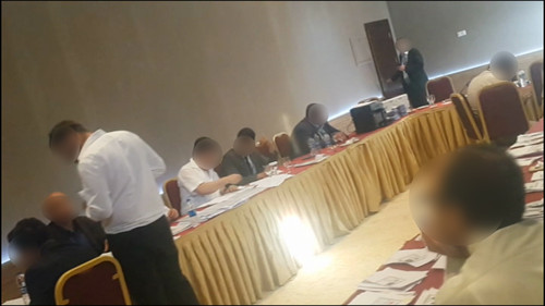 MHP Kurultayı'nda şoke eden görüntüler