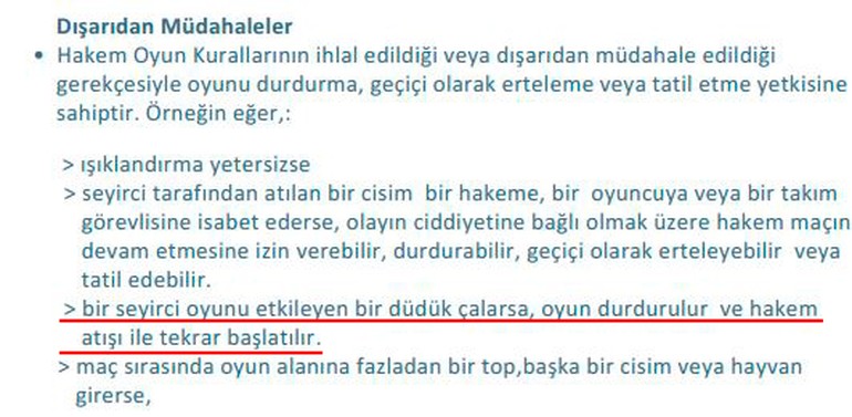 Şok! Süper Lig'de kural hatası...