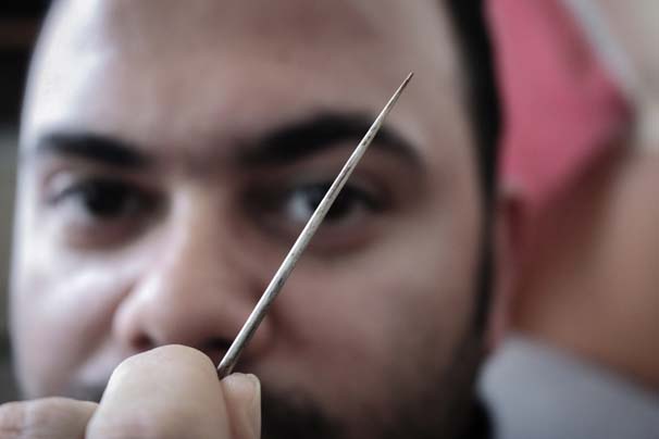 Dikenden kürdan üretiyor!