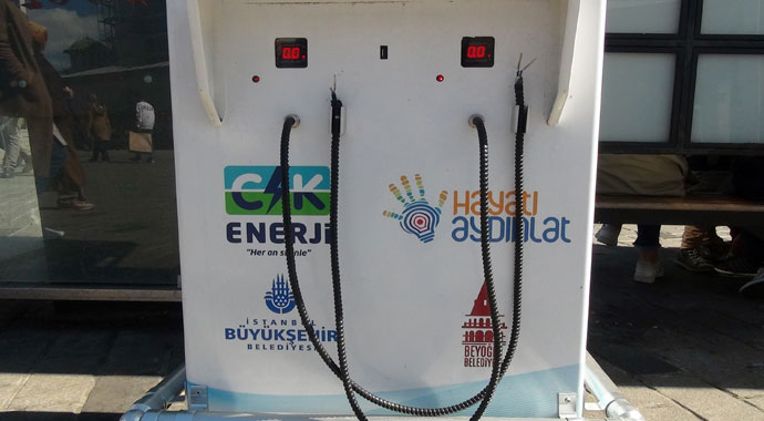 Taksim’de engelliler yine mağdur, üçüncü kez çaldılar