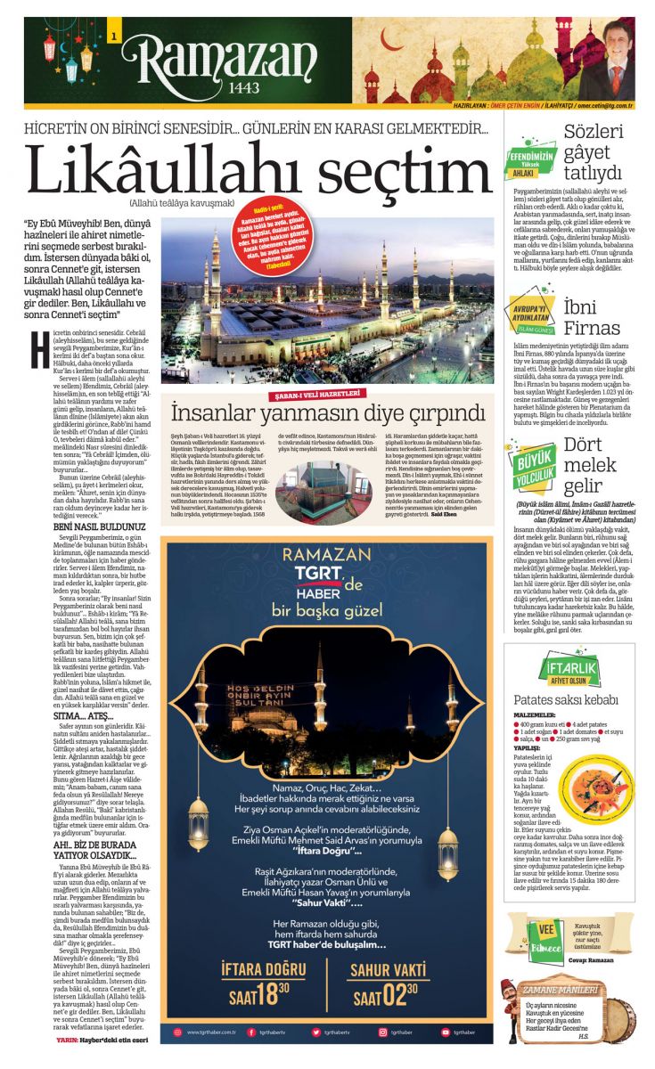 Likâullahı seçtim Likâullahı seçtim