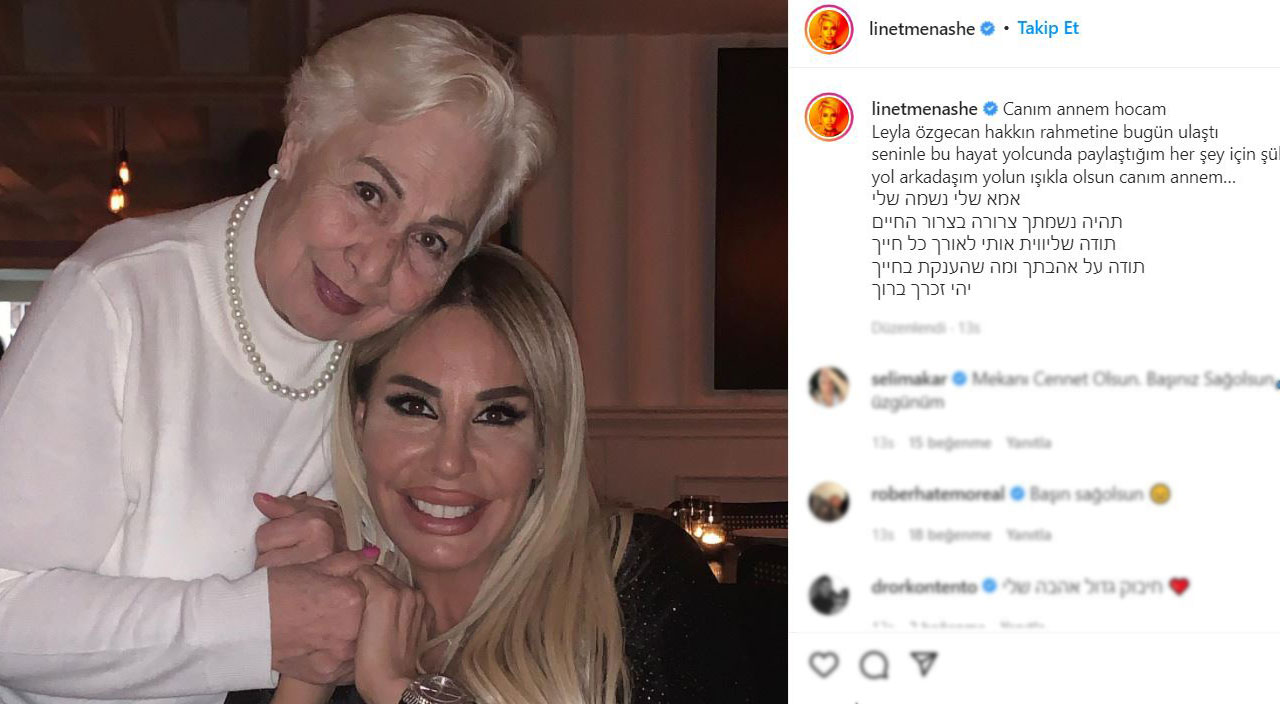 Linet’in acı günü: Annesi hayatını kaybetti