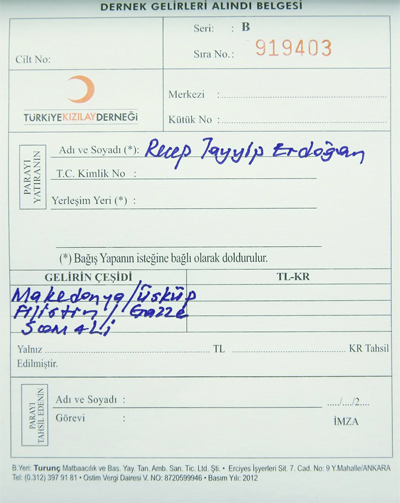 Cumhurbaşkanı Erdoğan'dan anlamlı bağış