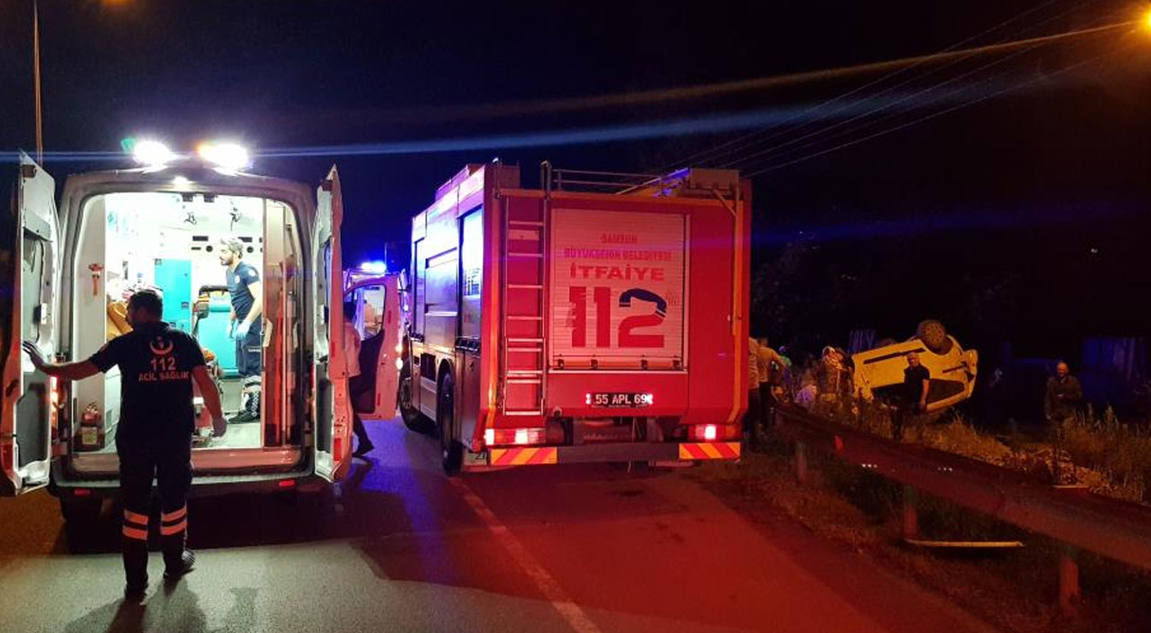 Samsun'da korkunç kaza! Araçtan savrulup su kanalına fırladılar: Ölü ve yaralılar var Samsun'da korkunç kaza! Araçtan savrulup su kanalına fırladılar: Ölü ve yaralılar var