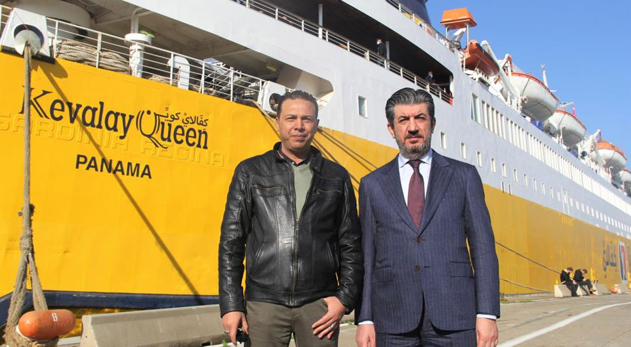 25 yıl aradan sonra Libya’dan gelen ilk yolcu gemisi İzmir’e ulaştı