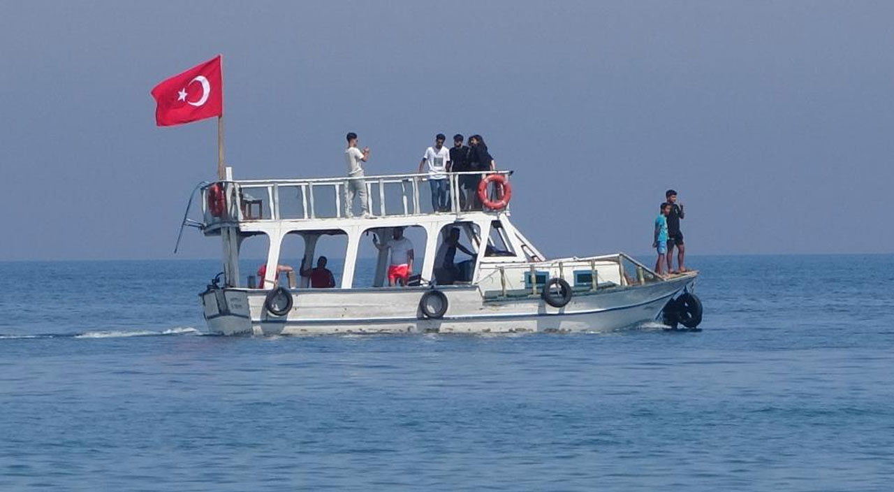 Sıcak havayı gören sahile koştu