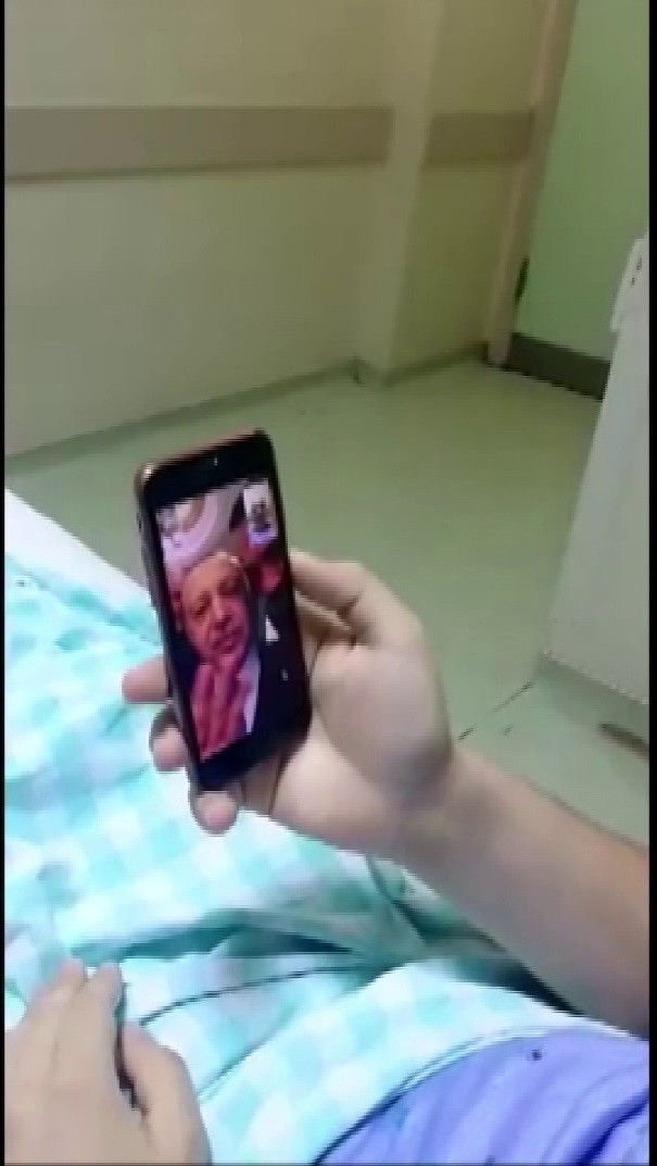 Cumhurbaşkanı Erdoğan ve Bakan Soylu lösemi tedavisi gören genci telefonla aradı