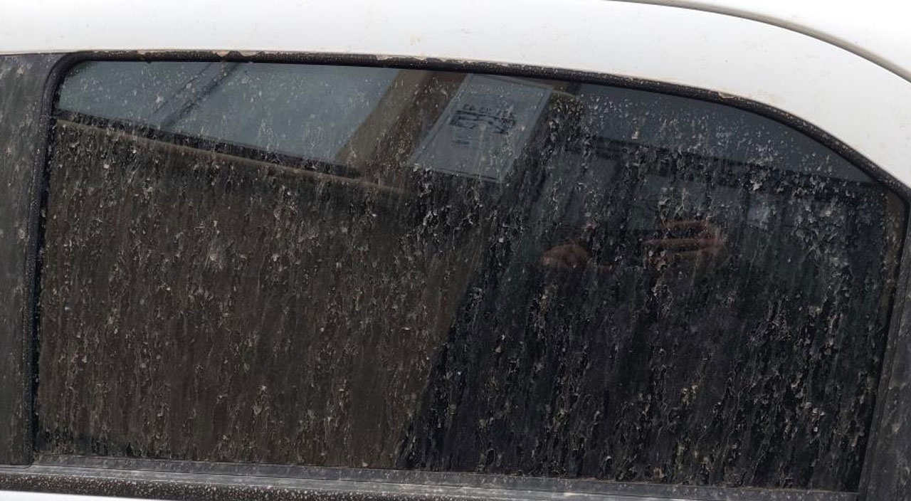 Tekirdağ’da gökten çamur yağdı