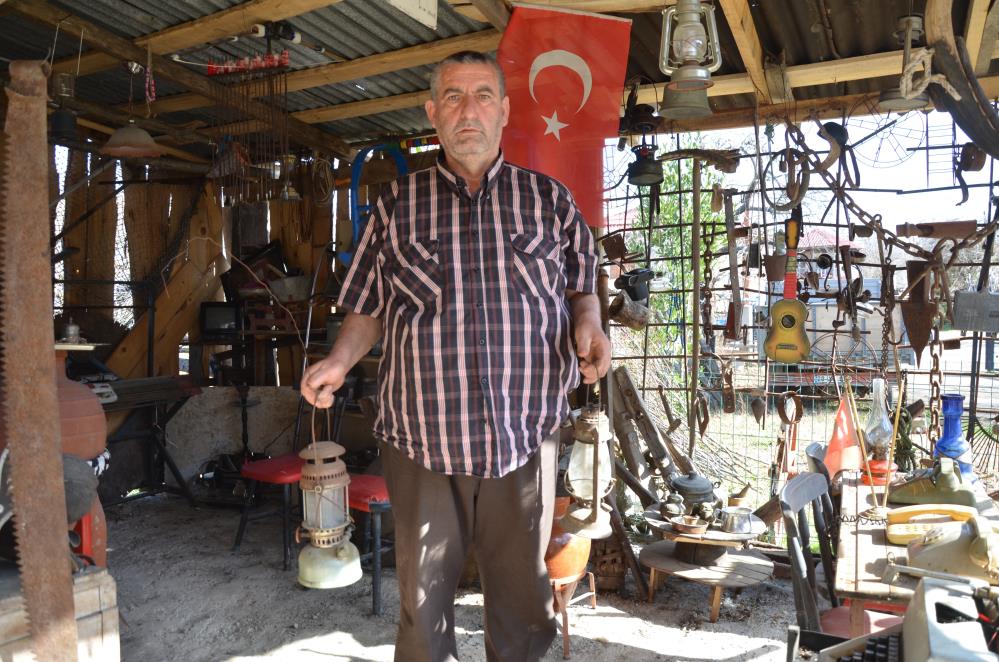 Kazı çalışması yaparken, antikacı oldu