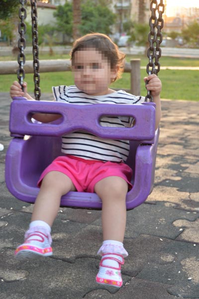 Tuanna, babasıyla çok mutlu