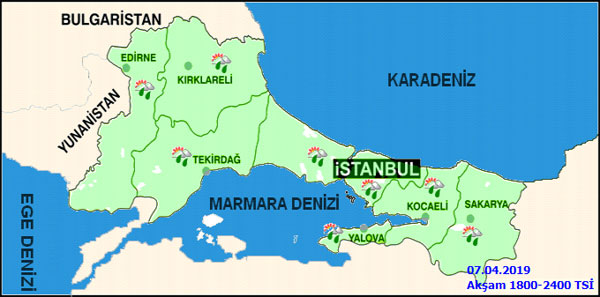 Meteoroloji uyardı! Pazar planı yaparken o saatlere dikkat