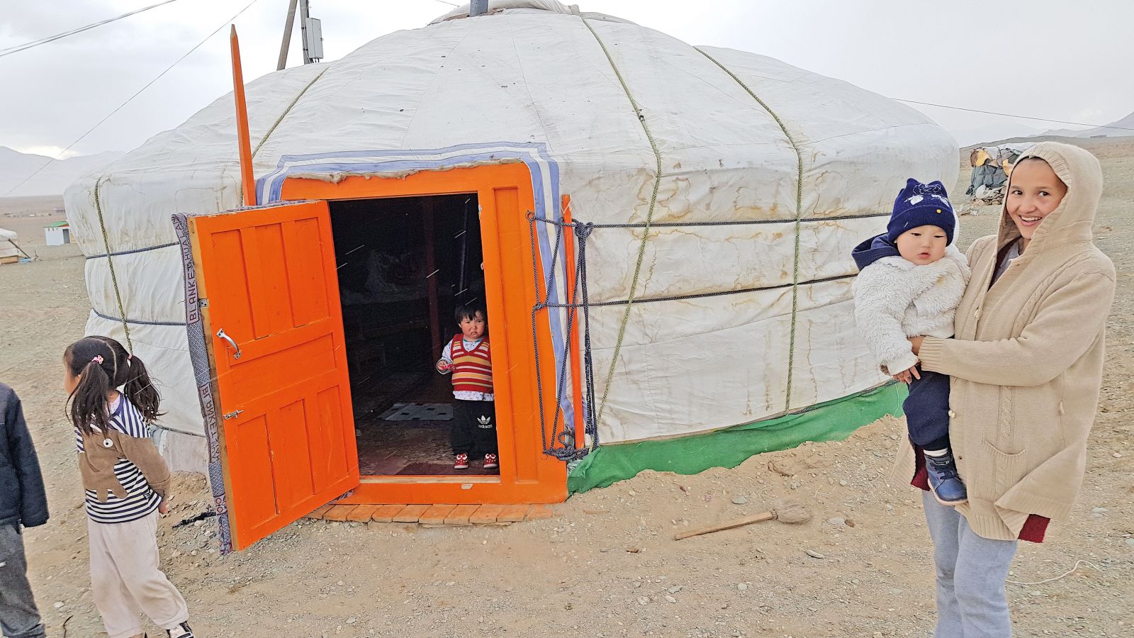 Kar çölü Moğolistan