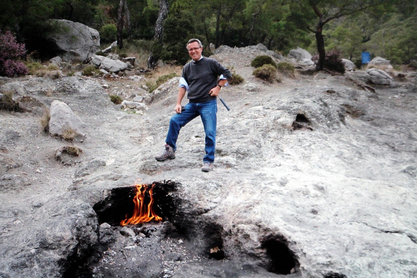 Antalya'daki Yanartaş'ta doğalgaz müjdesi