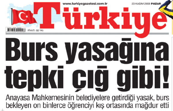 CHP’nin burs ikiyüzlülüğü!