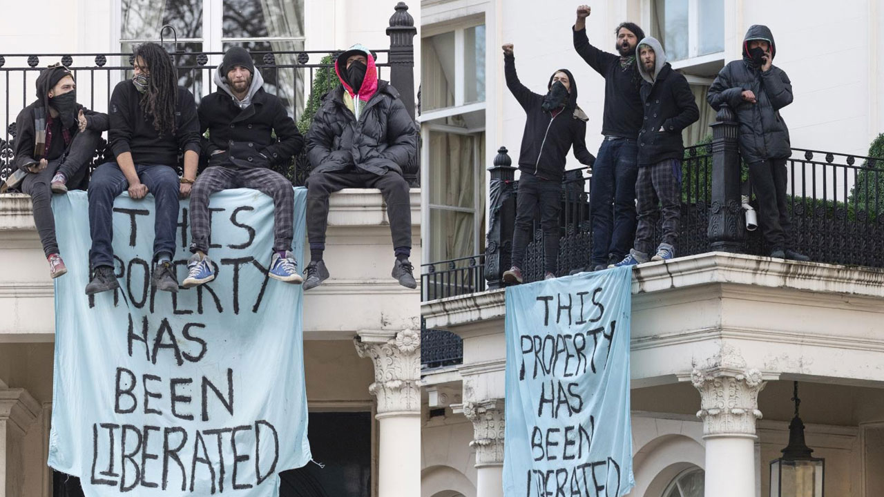 Rus milyarderlere şok! İngiltere ve Fransa'da malikaneleri işgal edildi