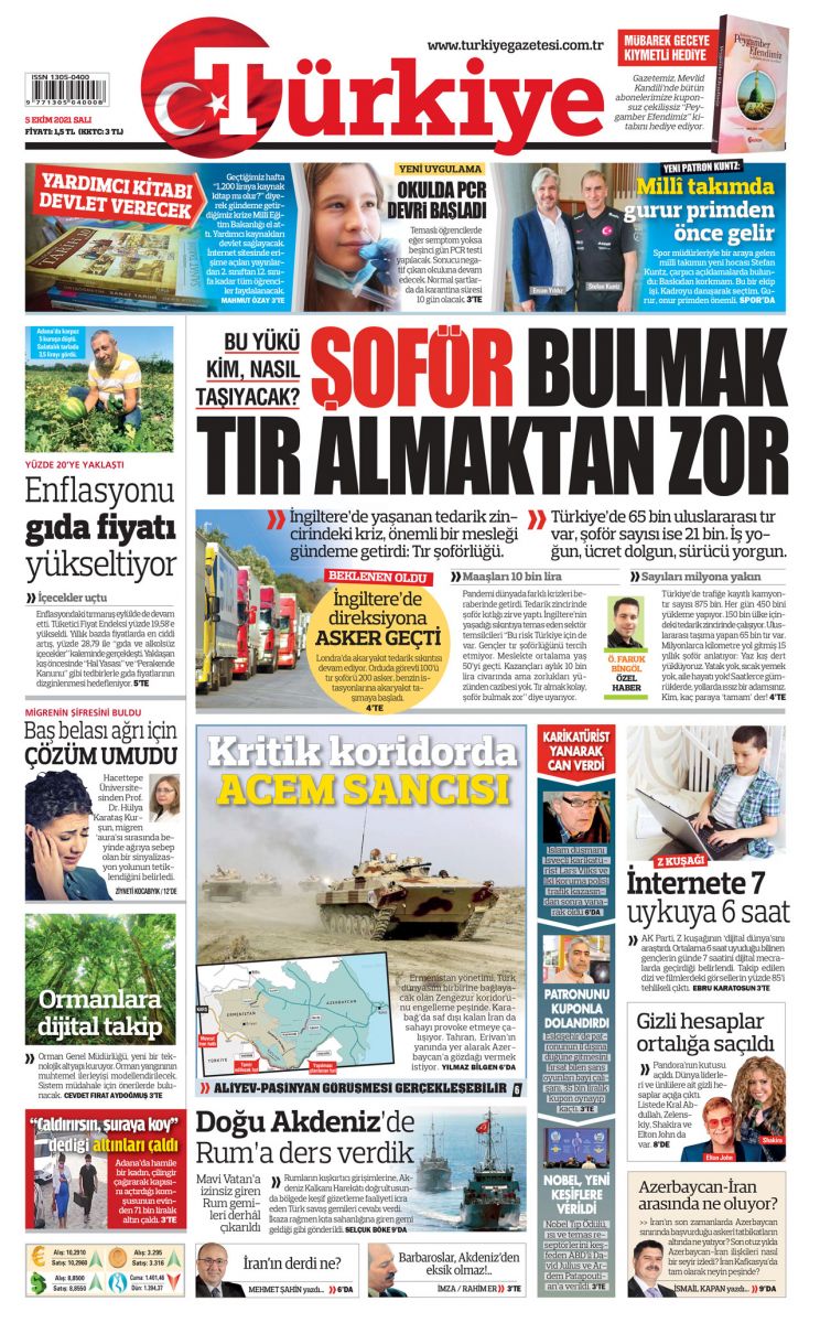 Pandemi sonrası kriz büyüyor: Tır şoförü kıtlığı var Pandemi sonrası kriz büyüyor: Tır şoförü kıtlığı var