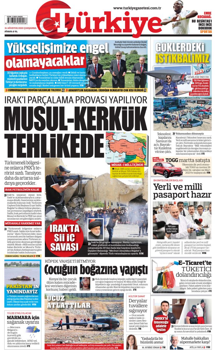 Irak'ı parçalama provası