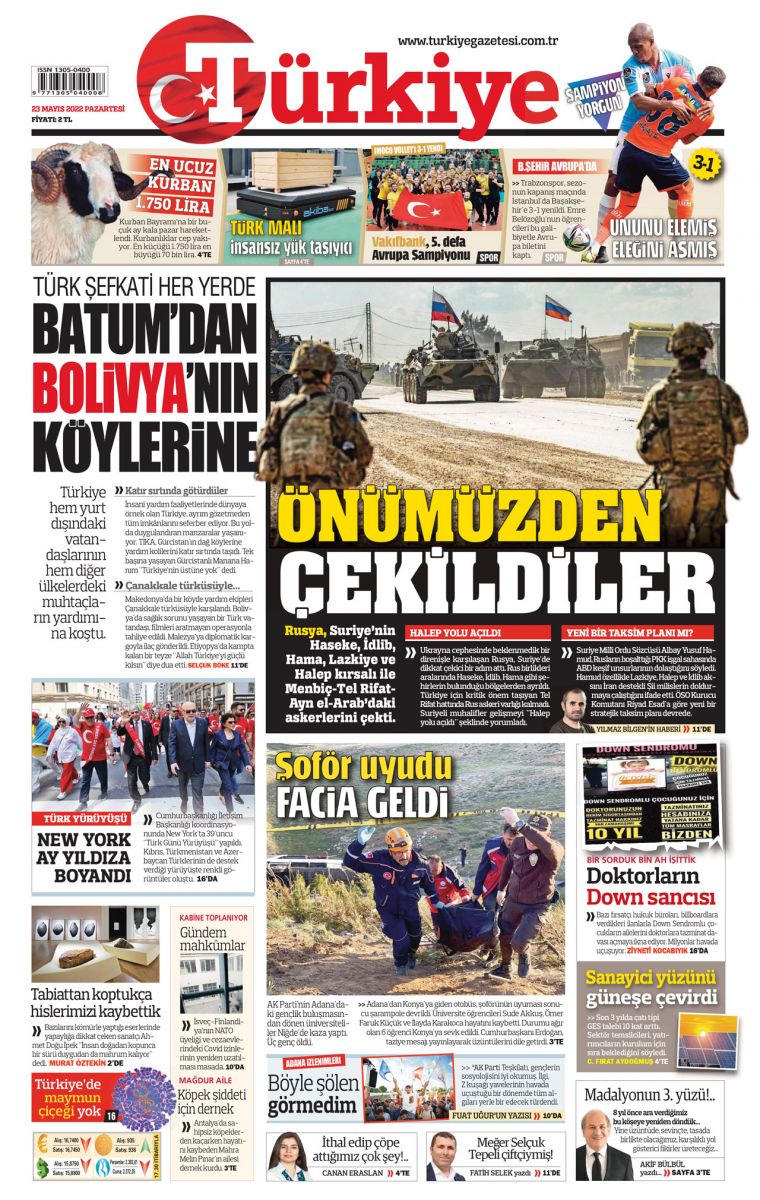 Rusya Suriye'deki 8 bölgeden çekildi