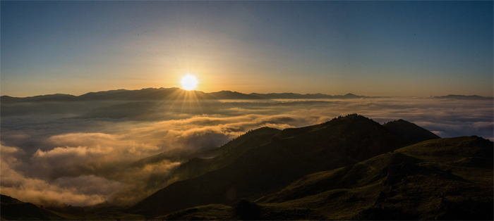 Bu manzara için 1 yıl beklediler