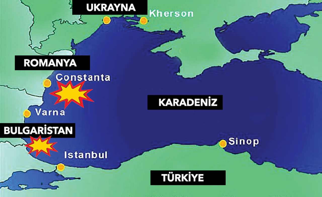 Asıl mayın tehlikesi Romanya ve Bulgaristan'da!