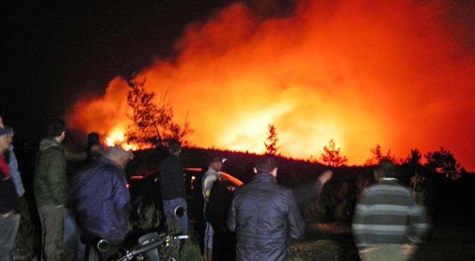 Marmaris'te orman yangını! Giderek büyüyor