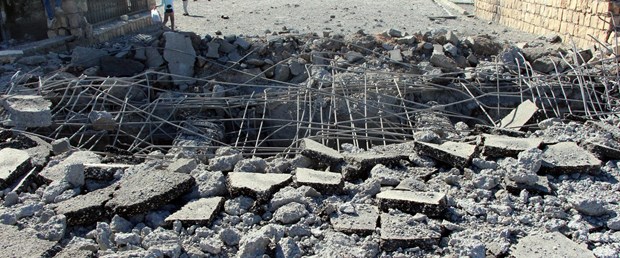 Mardin'de köprüye bombalı saldırı Mardin'de köprüye bombalı saldırı