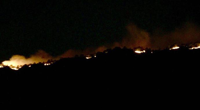 Marmaris'te orman yangını! Giderek büyüyor Marmaris'te orman yangını! Giderek büyüyor