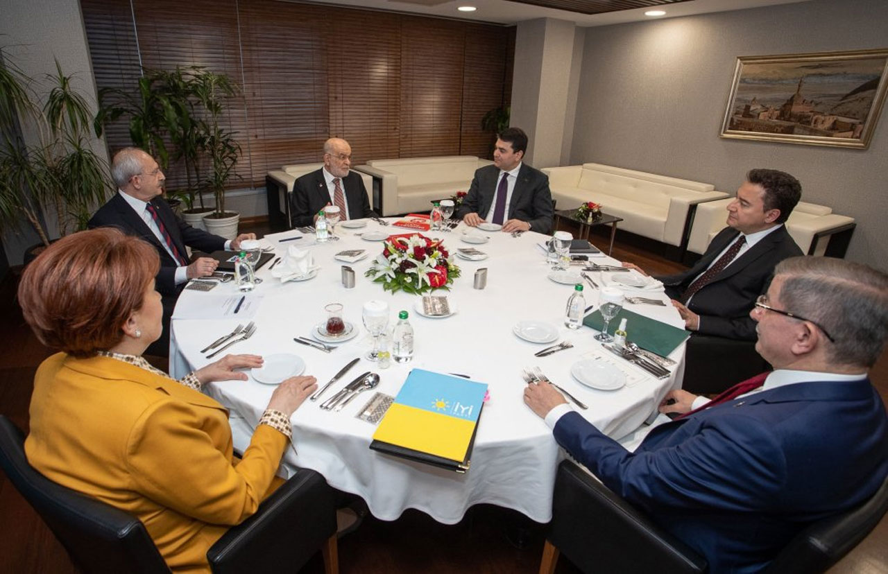 Altılı masadan altı aday çıkabilir