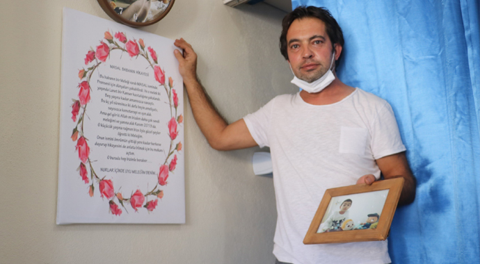 Kanserden kaybettiği kızının anılarını açtığı köftecide yaşatıyor