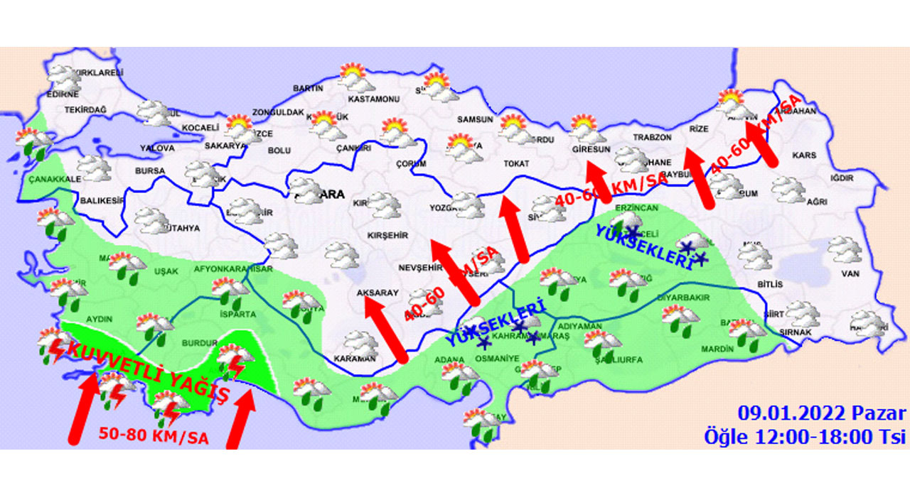 Meteorolojiden kar yağışı uyarısı: Çığ riski var