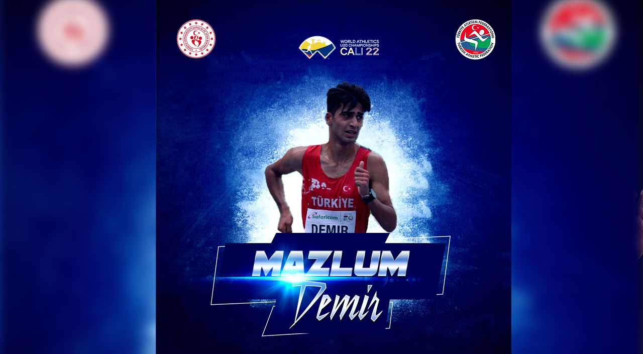 Atletizm haberleri... 10 bin metre yürüyüşte milli atlet Mazlum Demir altın madalya kazandı Atletizm haberleri... 10 bin metre yürüyüşte milli atlet Mazlum Demir altın madalya kazandı