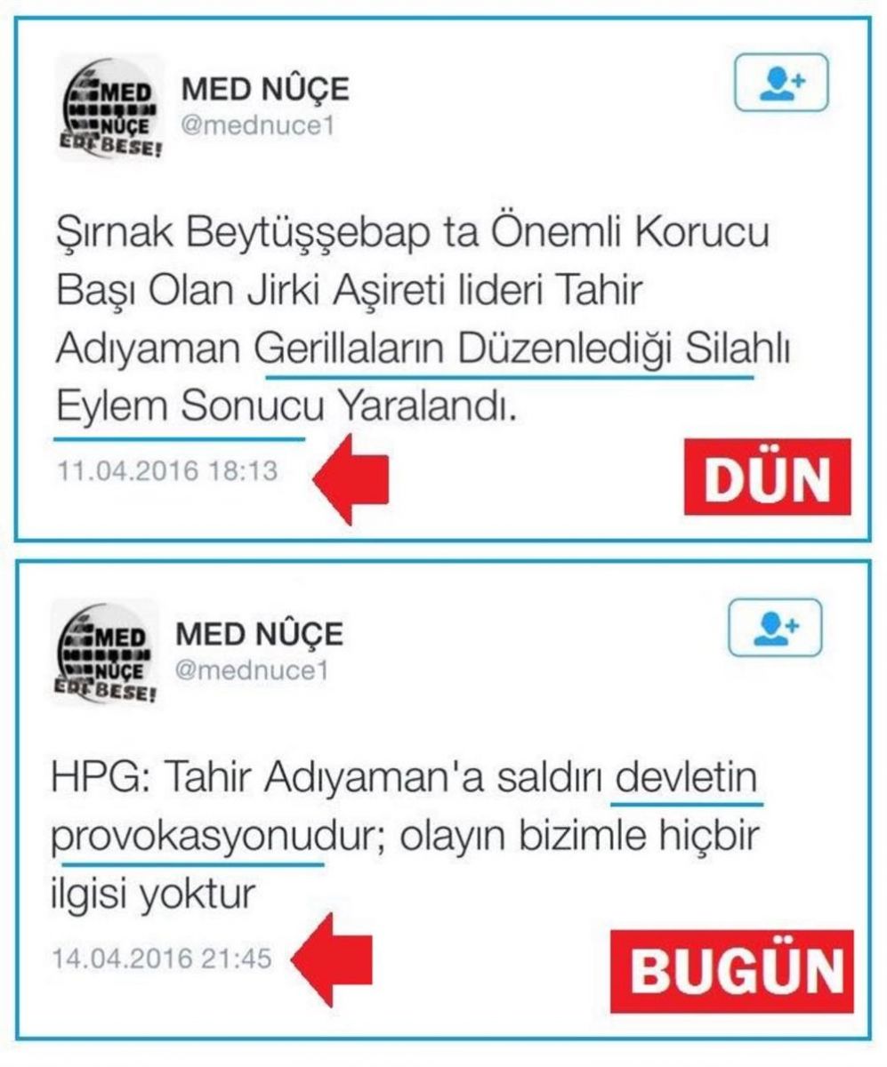 Jirki aşiretinden PKK'ya Türk bayraklı gönderme