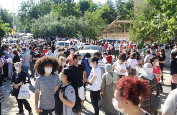 İmtihanın böylesi! Hayat maratonu