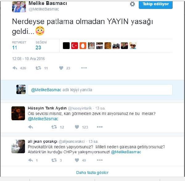 Yayın yasağını eleştiren CHP'li vekile tepki yağmuru