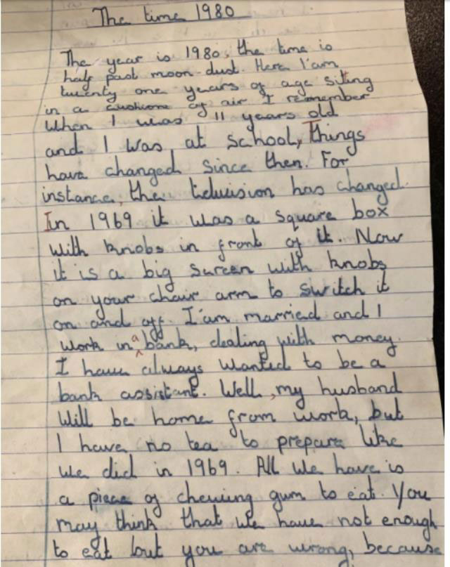 Eski koltuğun altından çıktı! 53 yıl önce yazılan mektup tüyler ürpertti