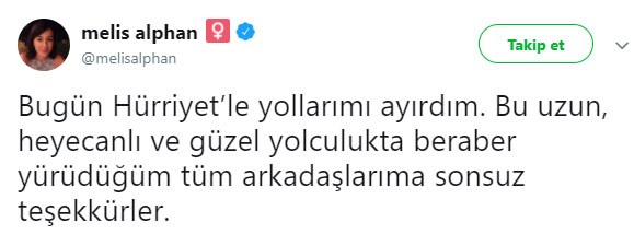 Doğan Grubu'ndan ilk ayrılık haberi | Melis Alphan istifa etti mi?