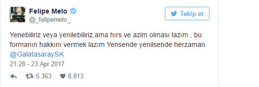 Melo'dan eski takım arkadaşlarına sitem!