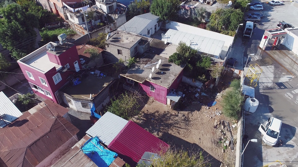 Gizemli kazının yapıldığı evin içi görüntülendi