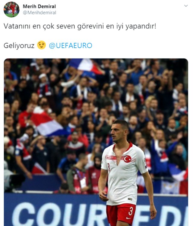 Merih Demiral sosyal medyayı salladı!