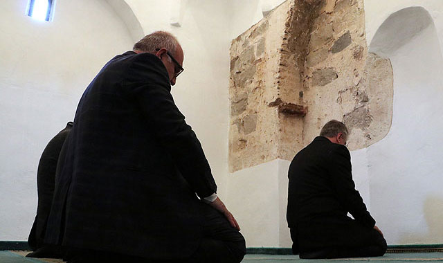 Tarihi mescitte 119 yıl sonra ilk namaz