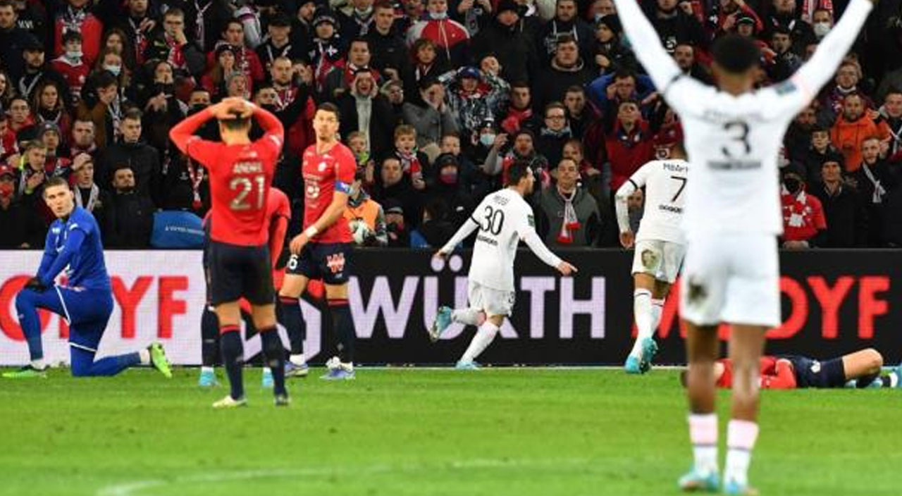 PSG deplasmanda Lille rahat geçti! Messi performansıyla göz kamaştırdı PSG deplasmanda Lille rahat geçti! Messi performansıyla göz kamaştırdı