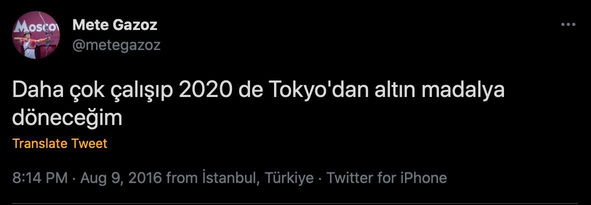 Altın madalya Mete Gazoz'un!