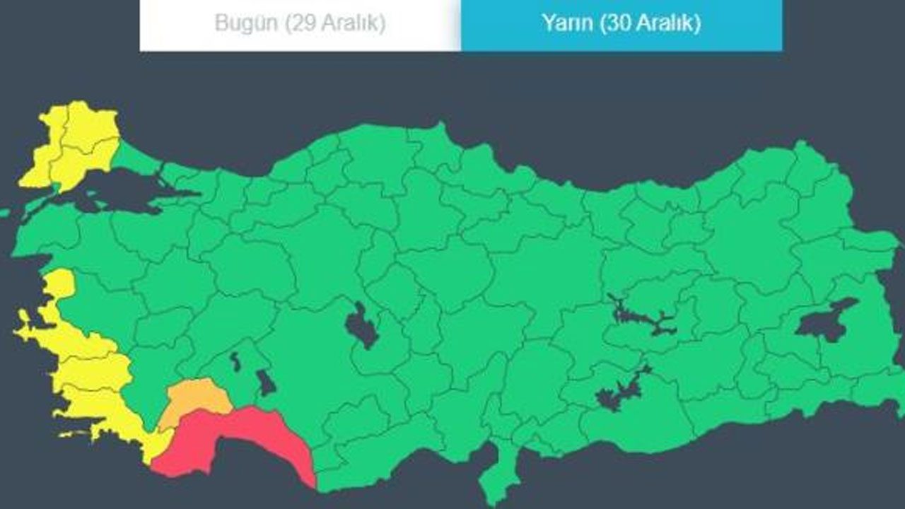 Meteoroloji'den 8 ile kuvvetli yağış uyarısı! Sel ve su baskınları kapıda