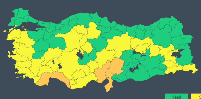 Meteoroloji'den sarı ve turuncu uyarı: Yoğun kar bekleniyor (2 Mart 2022 hava durumu)