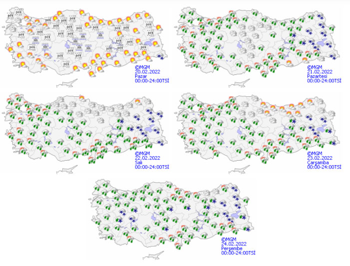 Meteoroloji'den yeni hafta uyarısı: Kar ve sağanak etkili olacak
