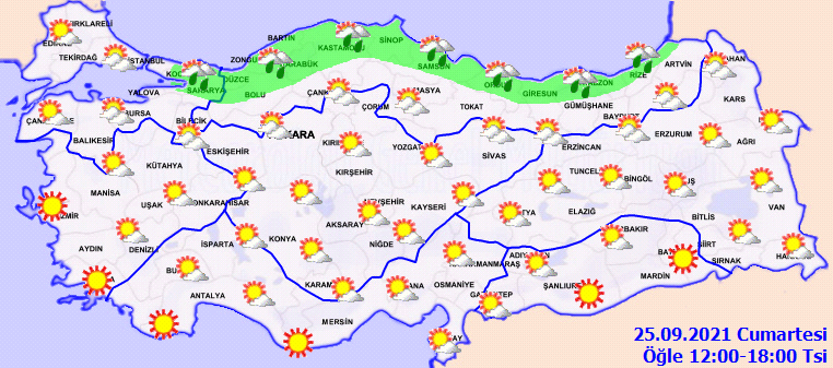 Meteoroloji açıkladı: Sıcaklıklar artıyor, 3 bölgede sağanak bekleniyor Meteoroloji açıkladı: Sıcaklıklar artıyor, 3 bölgede sağanak bekleniyor