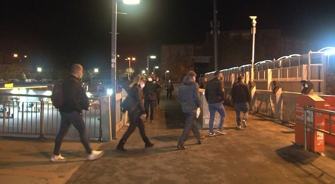 İstanbul'da yollarda hareketlilik başladı