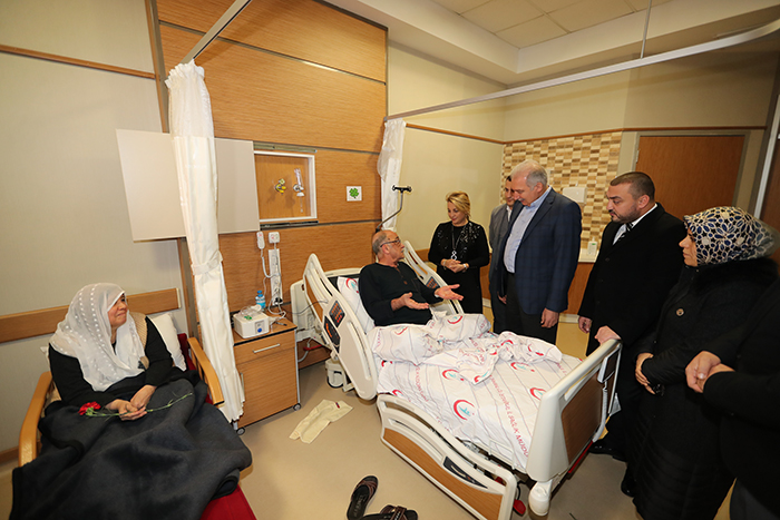 Mevlüt Uysal, yeni yıla Büyükçekmece'de girdi